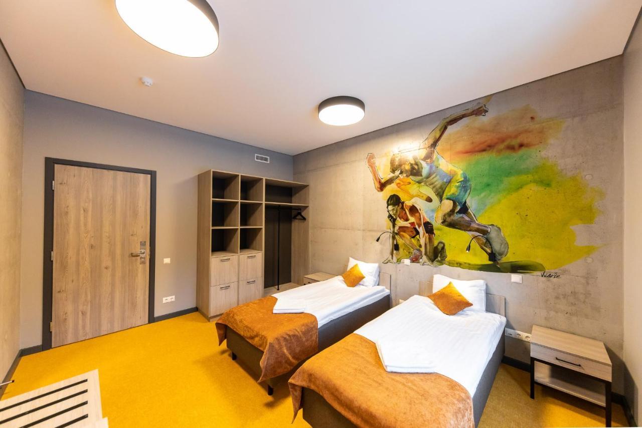 Stadium Hotel Valmiera Bagian luar foto