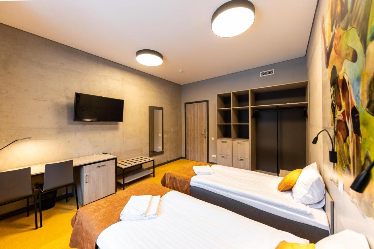 Stadium Hotel Valmiera Bagian luar foto