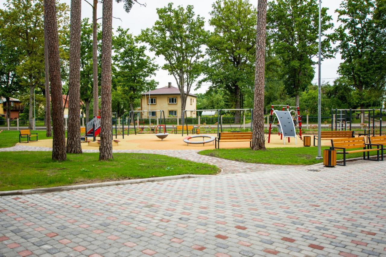 Stadium Hotel Valmiera Bagian luar foto