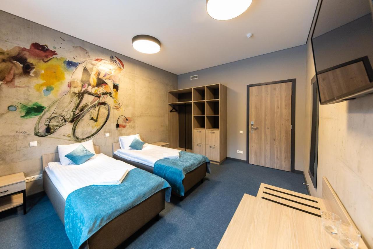 Stadium Hotel Valmiera Bagian luar foto
